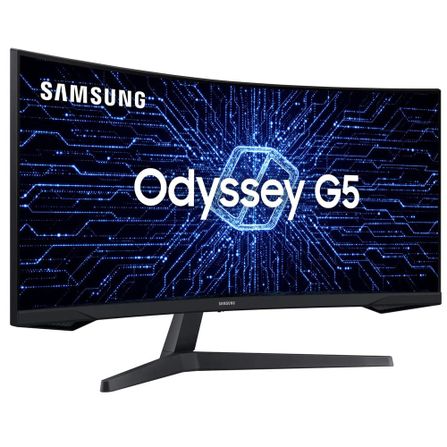 Monitor Gamer Curvo Samsung Odyssey Ultra WQHD 165Hz HDMI FreeSync Premium Série G5 - 34"