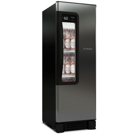 Cervejeira Metalfrio Beer Maxx 256L 1 Porta Inox VN25T