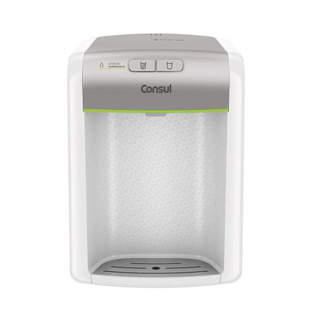 Purificador de Água Consul Refrigerado Antibactérias Branco Bivolt CPB34AS