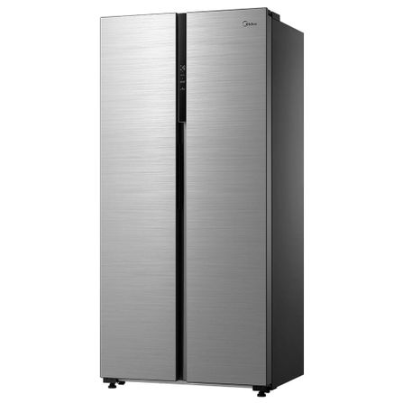 Refrigerador Side By Side 442L Cor Inox Midea