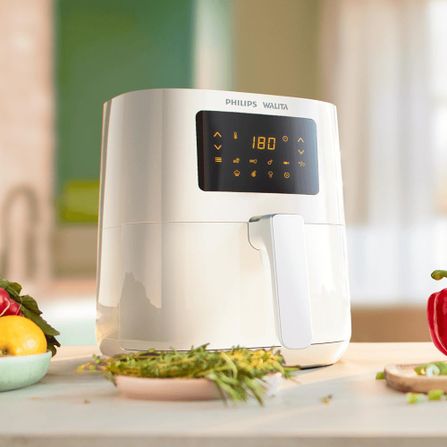 Fritadeira Airfryer Digital Série 3000 Philips Walita Branca 1400W - RI9252