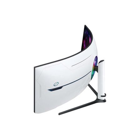 Monitor Gamer Samsung Odyssey 57" Mini LED, DUHD, 240Hz, 1ms, 32:9, HDMI, DP, USB, Freesync Premium Pro - Preto