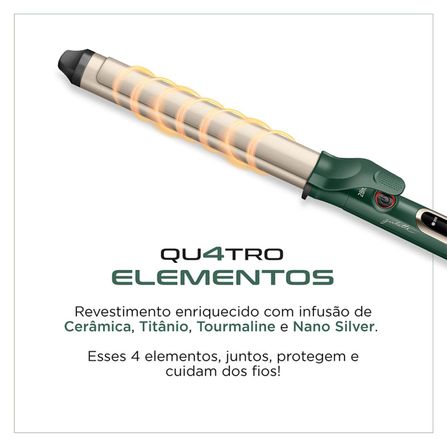 Modelador de Cachos By Juliette Mondial Verde Oliva 70W - MC-JU-02