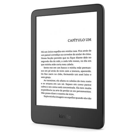 Amazon Kindle 11ª Geração com Iluminação Embutida, Wi-Fi, 16GB, Preto - B09SWTG9GF