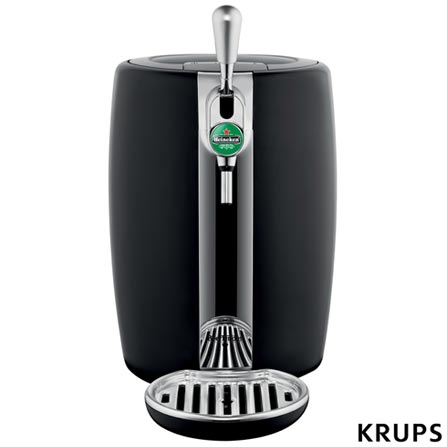 Chopeira Beertender Krups Heineken com Capacidade de 5 Litros Preta - B101_CHOP