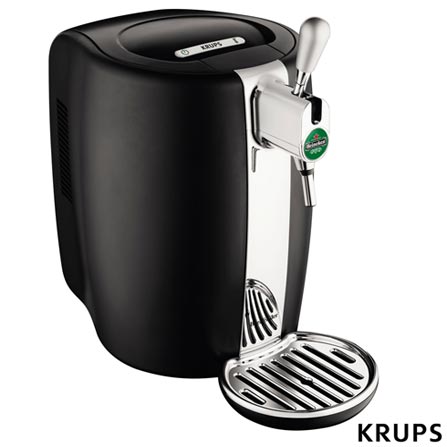 Chopeira Beertender Krups Heineken com Capacidade de 5 Litros Preta - B101_CHOP