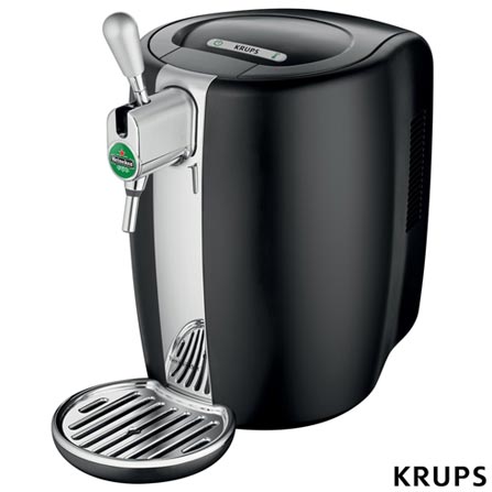 Chopeira Beertender Krups Heineken com Capacidade de 5 Litros Preta - B101_CHOP