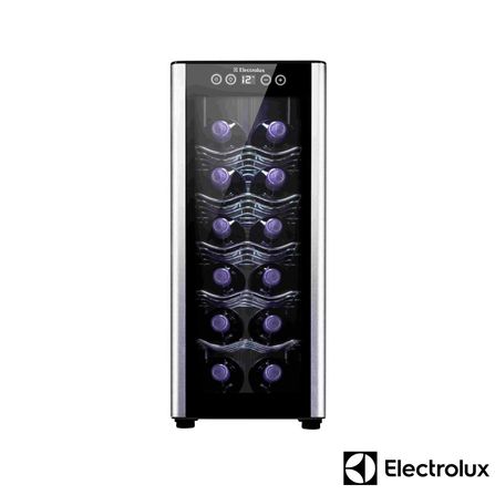 Adega de Vinhos Electrolux para 12 Garrafas com até 18°C e Controle de Temperatura - ACB12
