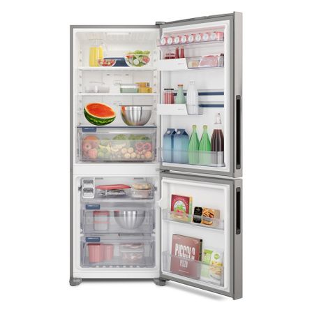 Refrigerador de 02 Portas Electrolux Frost Free com 490 Litros Efficient com AutoSense Inverse Inox Look - IB7S