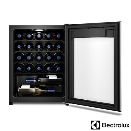 Adega de Vinhos Electrolux para 24 Garrafas com até 18°C - WSF24