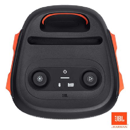 Caixa de Som Portátil JBL Party Box 110 com Potência de 160W Preta - LPARTYBOX110