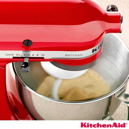Batedeira Kitchenaid Artisan Empire Red 220V - KEA30CVPNA
