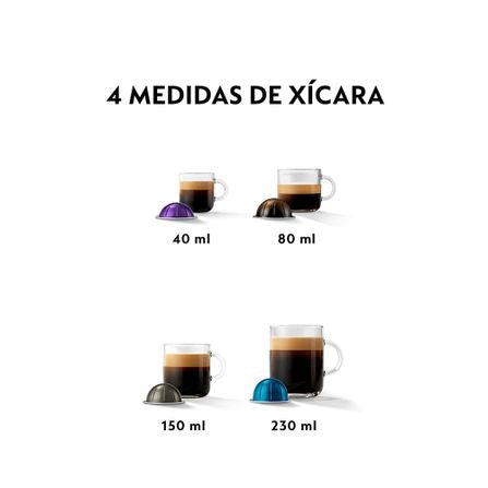 Cafeteira Nespresso Vertuo POP Branco Coco para Café Espresso Manual - GCV2BR
