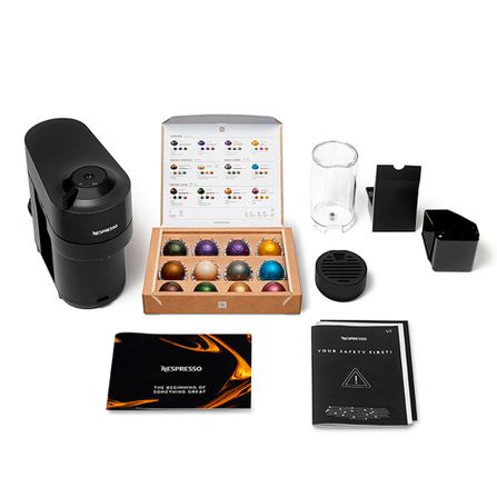 Cafeteira Nespresso Vertuo POP Preta para Café Espresso Manual - GCV2BR