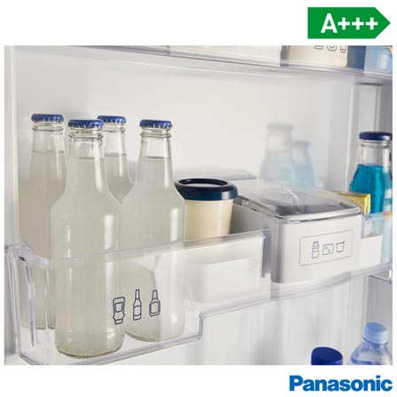 Refrigerador Bottom Freezer Panasonic de 02 Portas Frost Free com 425 Litros e Painel Easy Touch Aço Escovado - BB5