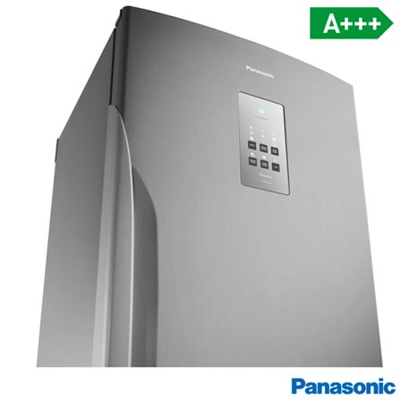 Refrigerador Bottom Freezer Panasonic de 02 Portas Frost Free com 425 Litros e Painel Easy Touch Aço Escovado - BB5