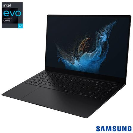 Notebook Samsung Galaxy Book 2 Pro, Evo Intel Core i7 1260P, Arc A350M, 16GB, 1TB SSD, Win 11, 15.6" - NP950XEE-XA1