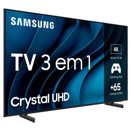 Smart TV Samsung Crystal UHD 4K 50" Polegadas 50CU8000 com Painel Dynamic Crystal Color, Design AirSlim e Alexa bu