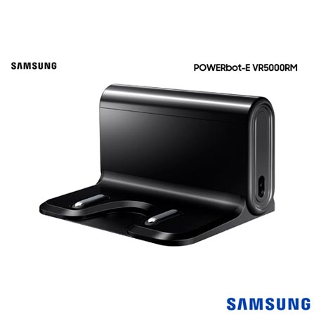 Robô Aspirador Samsung 2 em 1 VR5000RM Aspira e Passa Pano com Wi-Fi- VR05