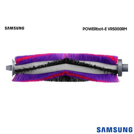 Robô Aspirador Samsung 2 em 1 VR5000RM Aspira e Passa Pano com Wi-Fi- VR05