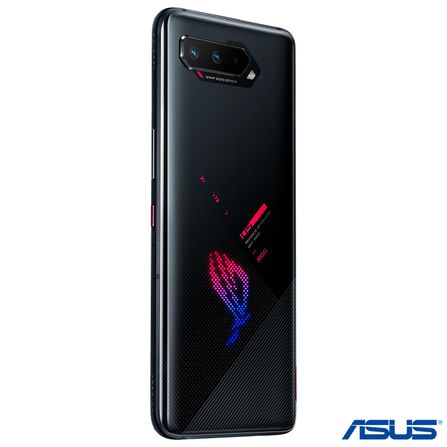 ROG Phone 5s Asus Gamer, Tela 6,78" AMOLED 144 Hz/1ms, 5G, 12GB, 256GB, Câmera Tripla 64MP+13MP+5MP - ZS676KS-1A020