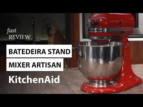 Batedeira Kitchenaid Artisan Empire Red 110V - KEA33CV