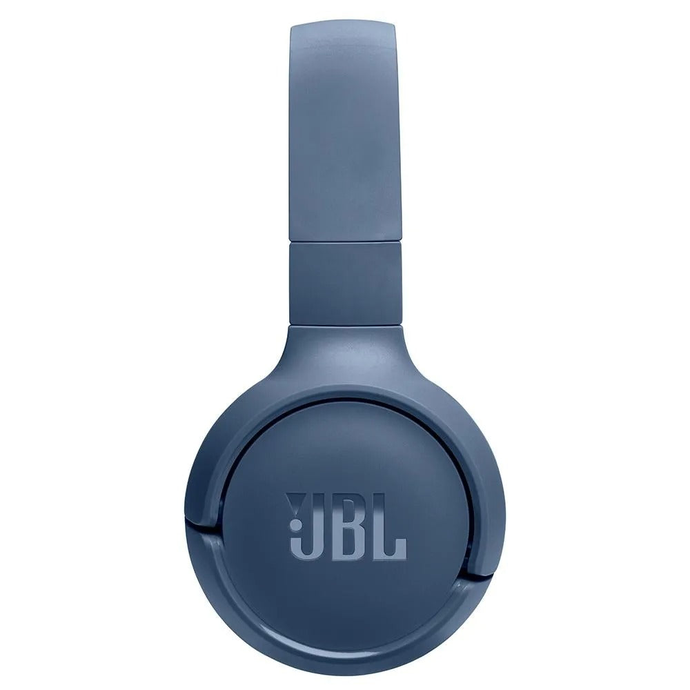Fone De Ouvido JBL Tune 520 Bluetooth 5.3 Conexões Multipontos Até 57 Horas De Bateria - Azul