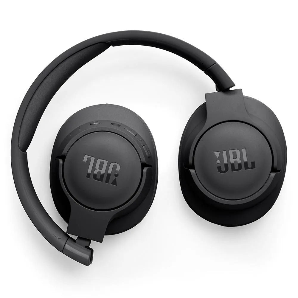 Fone de Ouvido JBL Tune 720BT Bluetooth 5.3 Headphone Conexões Multipontos Até 76 Horas de Bateria - Preto