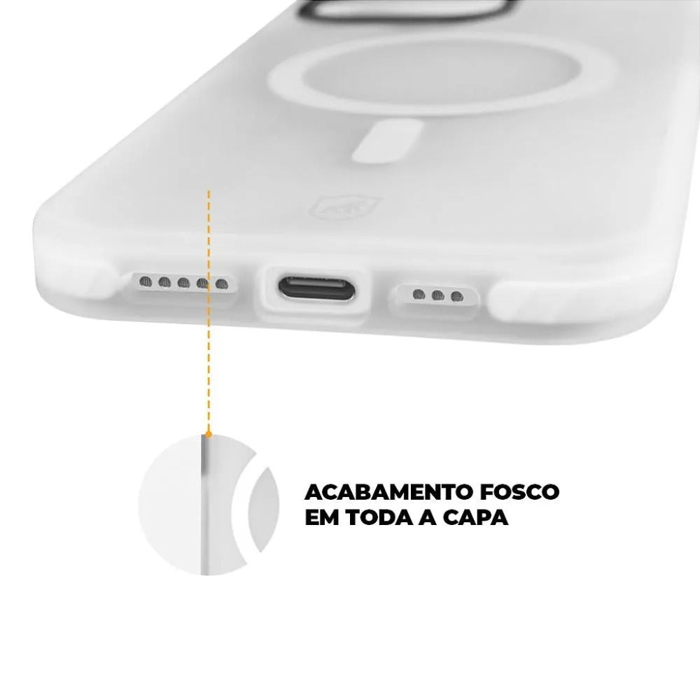 Capa MagSafe Pro para iPhone 14 Pro Max - Transparente - Gshield