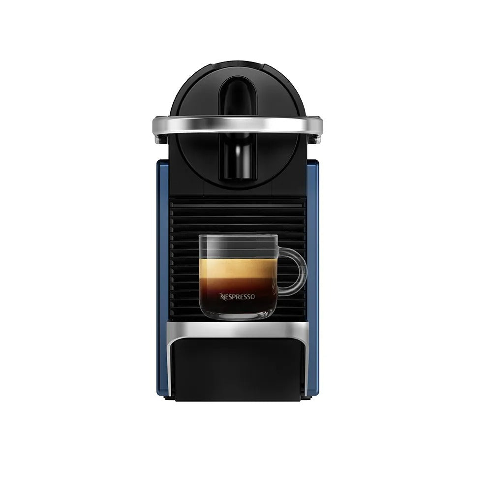 Cafeteira Nespresso Pixie Redesign Azul e Preta para Café em Cápsula