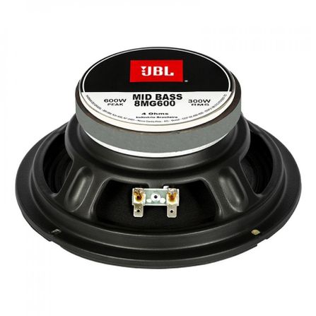 Alto Falante Woofer JBL 8MG600 10 300W RMS 8 Ohms"