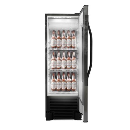 Cervejeira Metalfrio Beer Maxx 256L 1 Porta Inox VN25T
