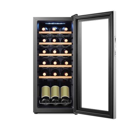 Adega Climatizada Philco 18 Garrafas com Controle de Temperatura Inox PAD18I
