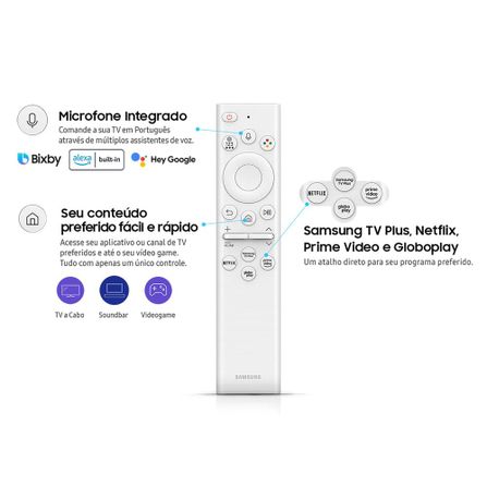 Samsung Smart TV 65" QLED The Frame 2022 65LS03B, Tela Matte, Suporte de Parede Slim Incluso