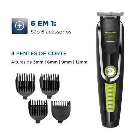 Aparador de Pelos Super Groom 06 Mondial BG-04