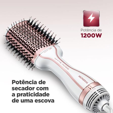 Escova Secadora White Rose Line Mondial - ES-50