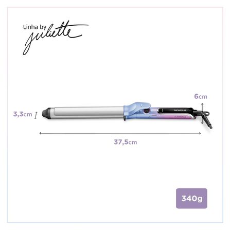 Modelador de Cachos By Juliette Mondial MC-JU-03