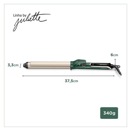 Modelador de Cachos By Juliette Mondial Verde Oliva 70W - MC-JU-02