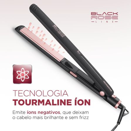 Prancha Alisadora Mondial Black Rose P-27