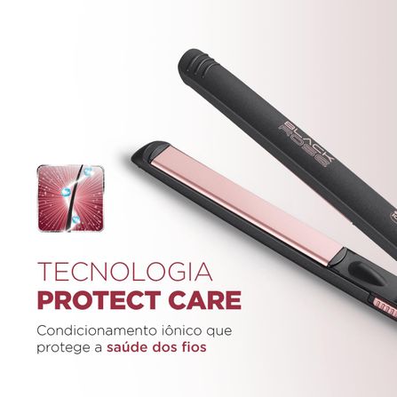 Prancha Alisadora Mondial Black Rose P-27