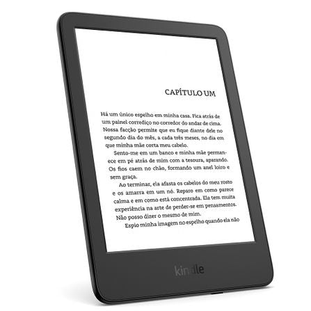 Amazon Kindle 11ª Geração com Iluminação Embutida, Wi-Fi, 16GB, Preto - B09SWTG9GF