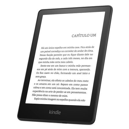 Amazon Kindle Paperwhite 11ª Geração com Tela 6,8", Wi-Fi, 16GB, Preto - B09TMK7QFX