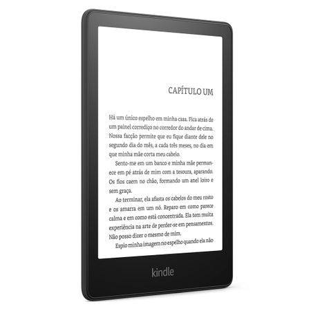 Amazon Kindle Paperwhite 11ª Geração com Tela 6,8", Wi-Fi, 16GB, Preto - B09TMK7QFX