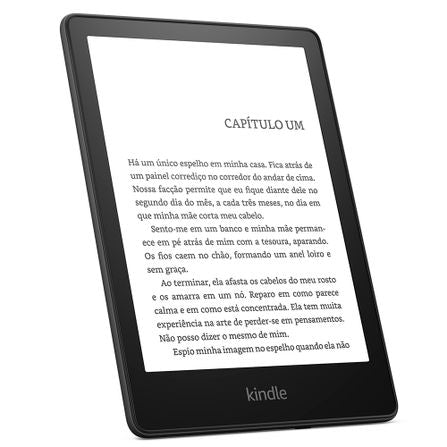 Amazon Kindle Paperwhite 11ª Geração com Tela 6,8", Wi-Fi, 16GB, Preto - B09TMK7QFX