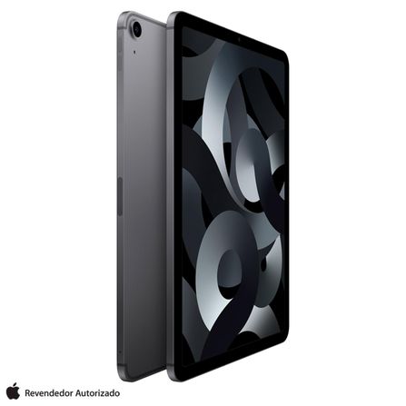 iPad Air Apple (5° geração) Processador M1 (10,9", CELLULAR + Wi-Fi, 64GB) - Cinza-espacial