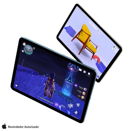 iPad Air Apple (5° geração) Processador M1 (10,9", CELLULAR + Wi-Fi, 64GB) - Cinza-espacial