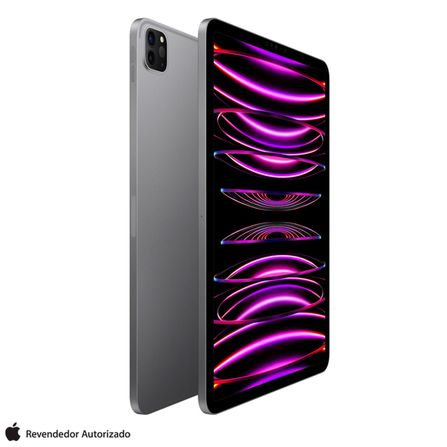 iPad Pro (4ª geração) Apple M2 (11", Wi-Fi + Cellular, 128GB) - Cinza-espacial