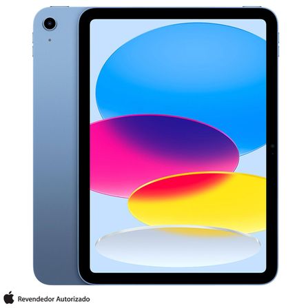 iPad (10ª geração) Apple A14 Bionic (10,9", Wi-Fi, 64GB) - Azul