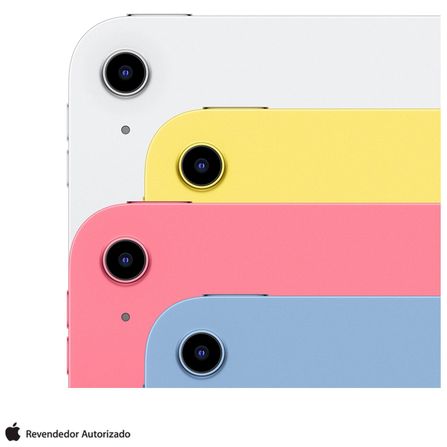 iPad (10ª geração) Apple A14 Bionic (10,9", Wi-Fi, 64GB) - Rosa