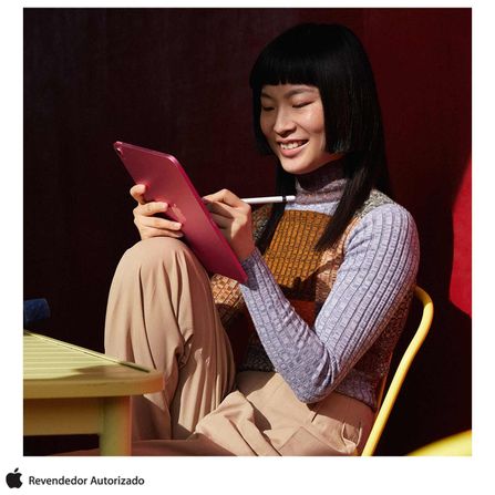 iPad (10ª geração) Apple A14 Bionic (10,9", Wi-Fi + Cellular, 64GB) - Prateado